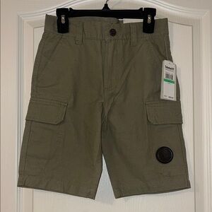 Boys Timberland 8 Olive Cargo Shorts